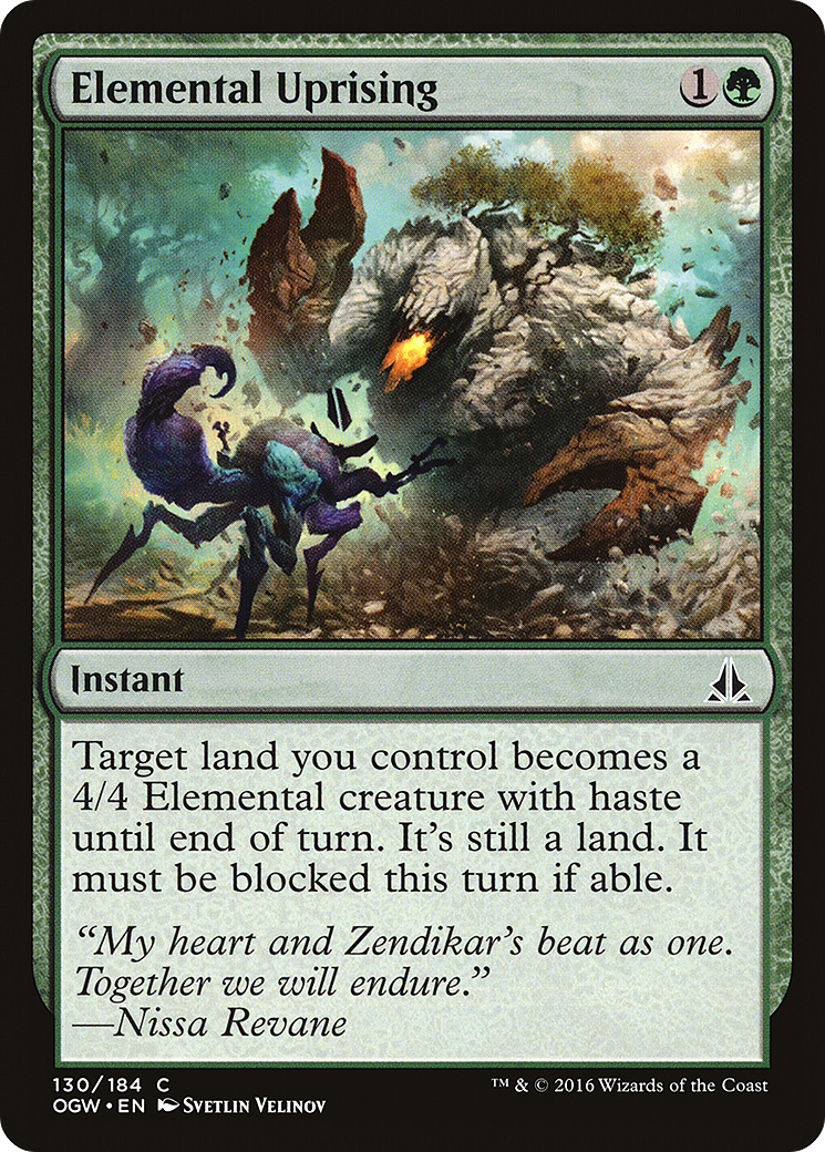 Elemental Uprising (OGW) 130 - WZRD TCG