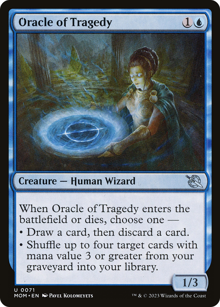 Oracle of Tragedy (MOM) 71 - WZRD TCG