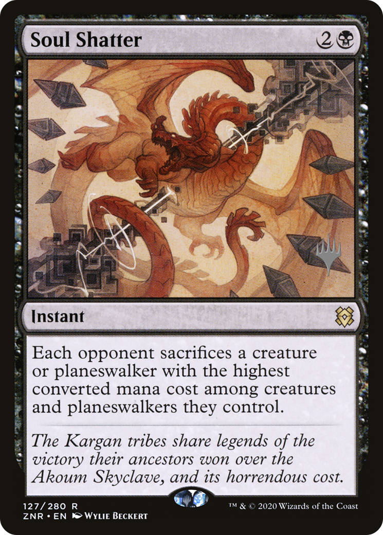Soul Shatter (PZNR) 127p - WZRD TCG
