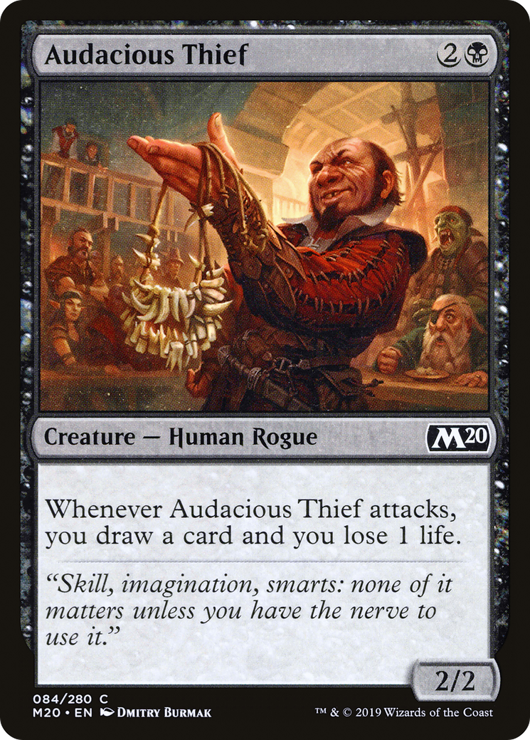 Audacious Thief (M20) 84 - WZRD TCG