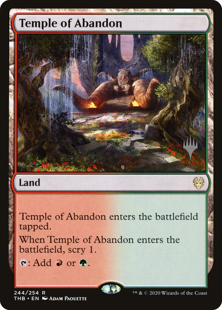 Temple of Abandon (PTHB) 244p - WZRD TCG