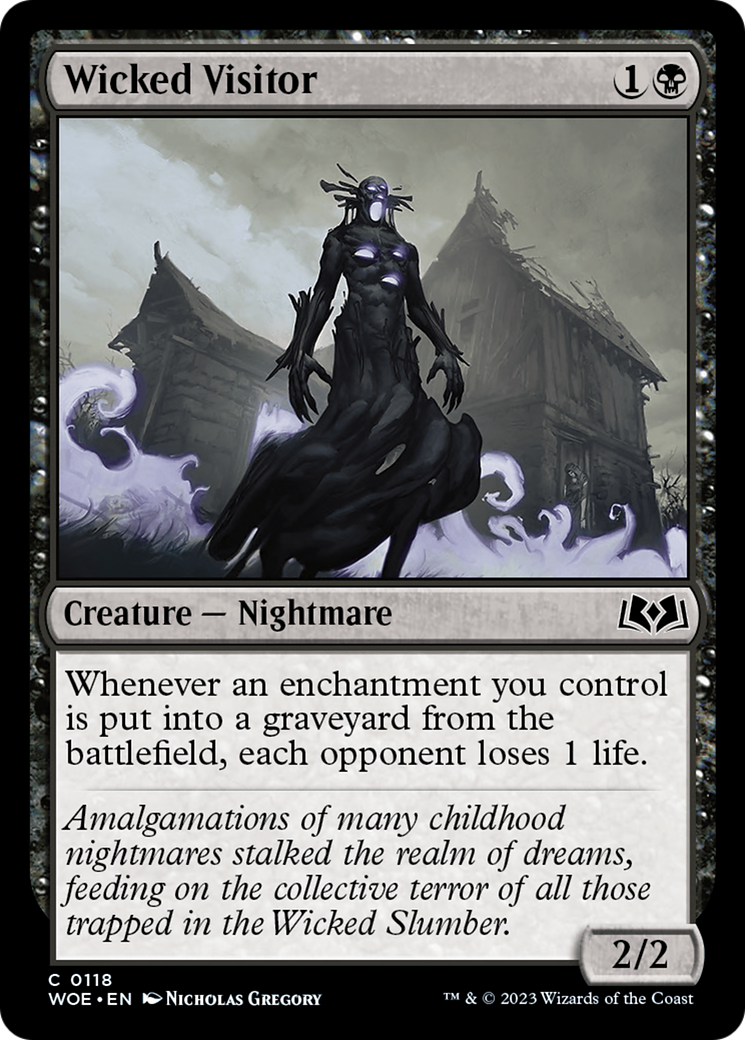 Wicked Visitor (WOE) 118 - WZRD TCG