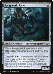 Scrapwork Rager (BRO) 123 - WZRD TCG