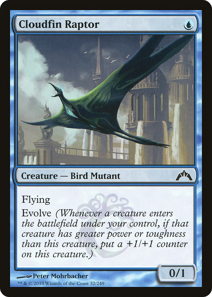 Cloudfin Raptor (GTC) 32 - WZRD TCG