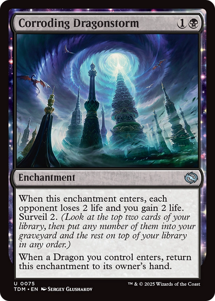 Corroding Dragonstorm (TDM) 75 - WZRD TCG