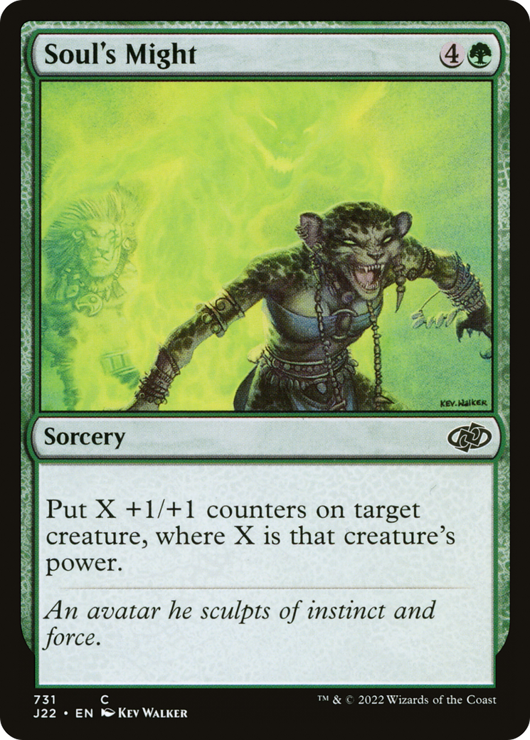 Soul's Might (J22) 731 - WZRD TCG