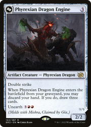 Phyrexian Dragon Engine (BRO) 163