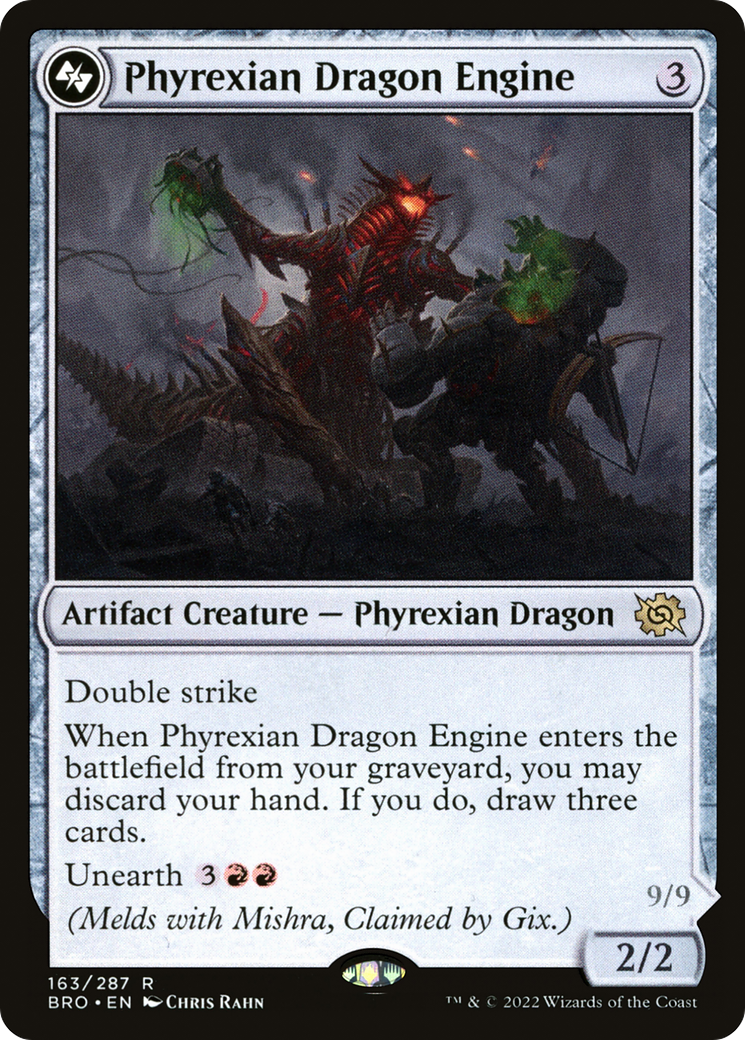 Phyrexian Dragon Engine (BRO) 163