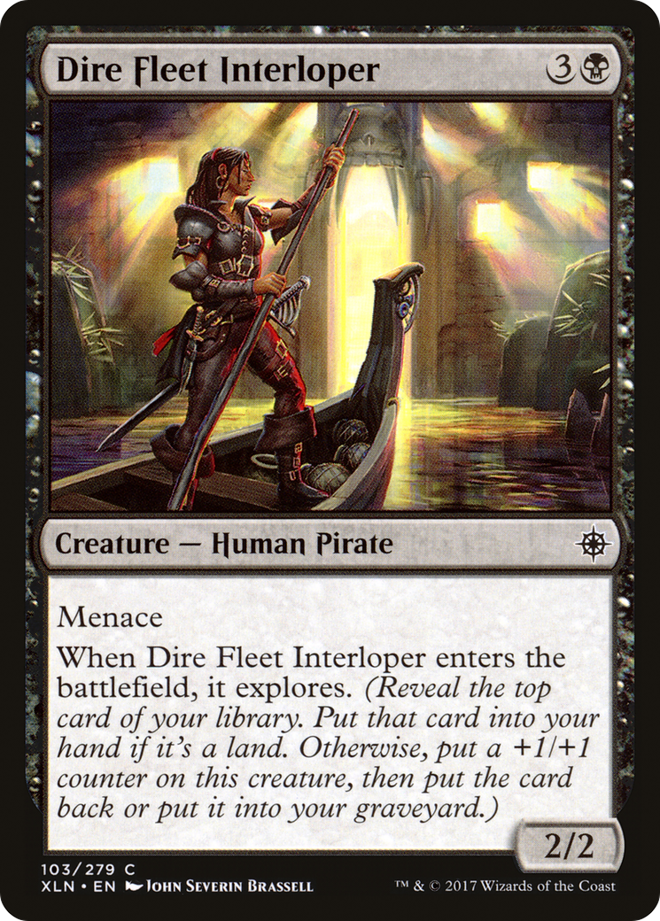 Dire Fleet Interloper (XLN) 103 - WZRD TCG