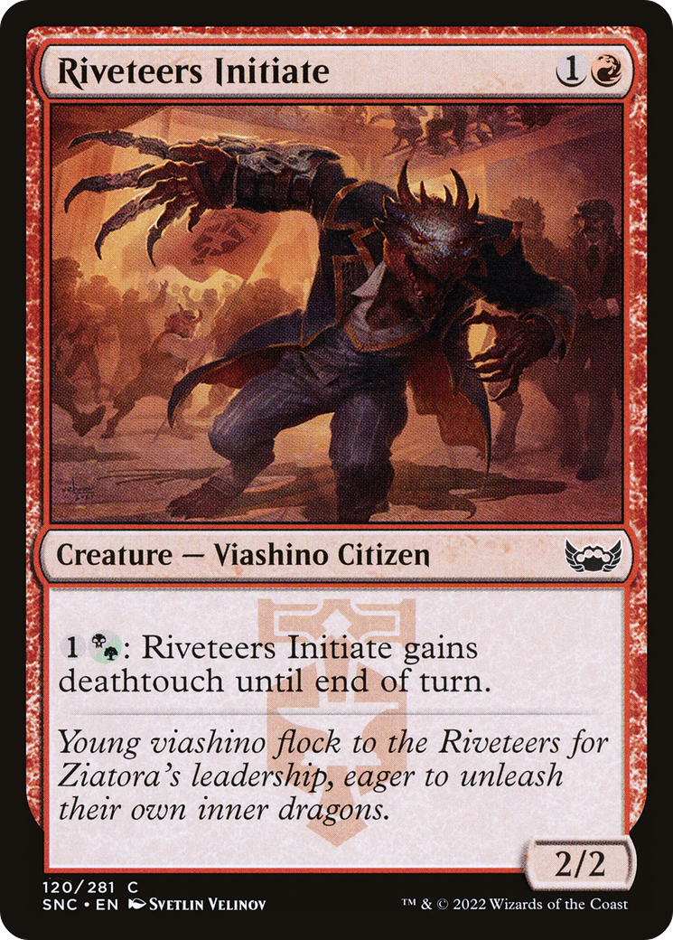 Riveteers Initiate (SNC) 120 - WZRD TCG