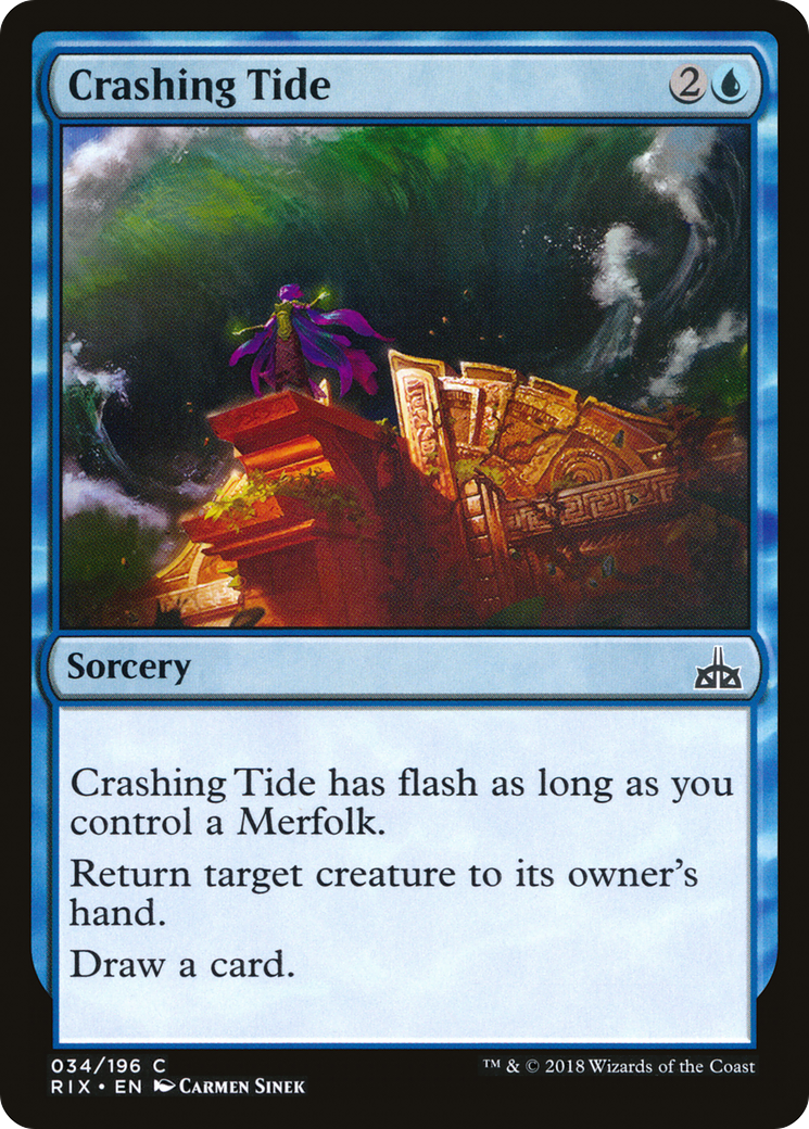 Crashing Tide (RIX) 34 - WZRD TCG