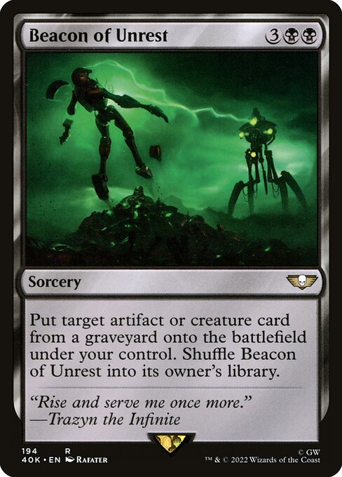 Beacon of Unrest front