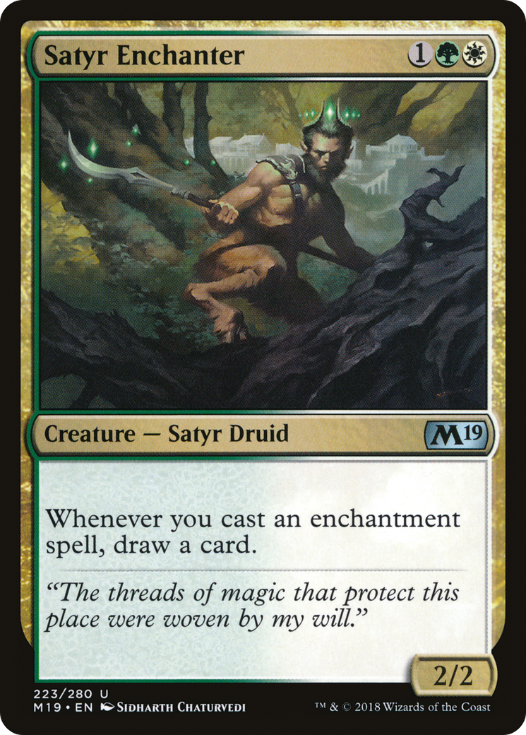 Satyr Enchanter (M19) 223