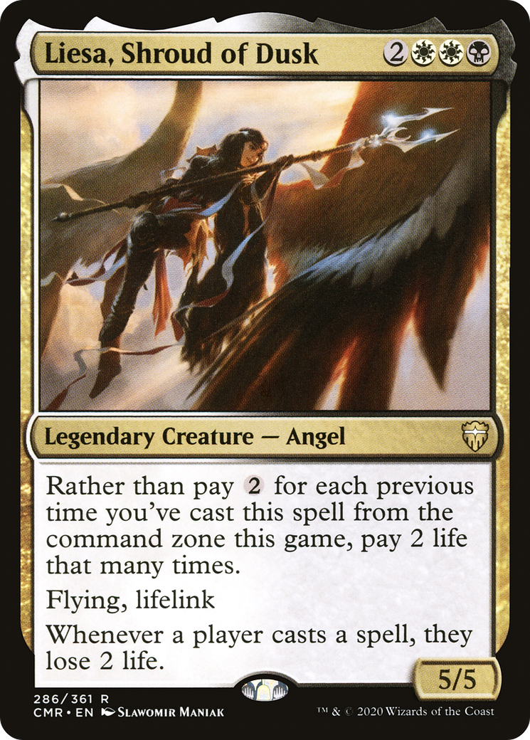 Liesa, Shroud of Dusk (CMR) 286