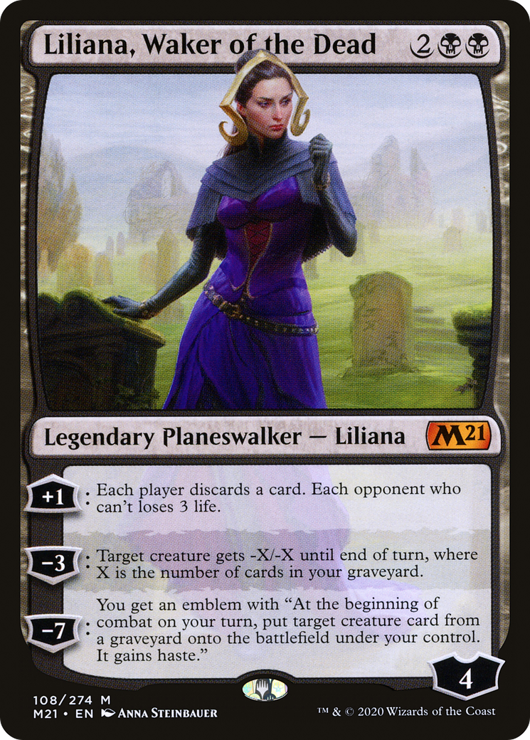 Liliana, Waker of the Dead (M21) 108
