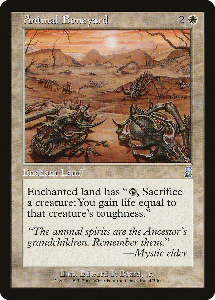 Animal Boneyard (ODY) 4 - WZRD TCG