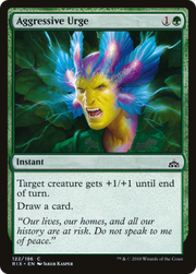 Aggressive Urge (RIX) 122 - WZRD TCG