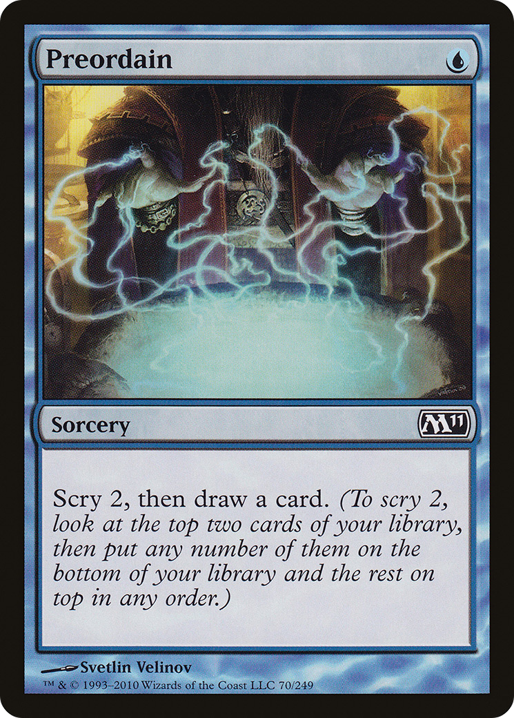 Preordain (M11) 70