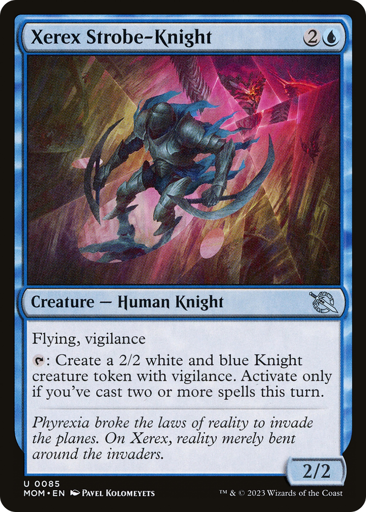 Xerex Strobe-Knight (MOM) 85 - WZRD TCG