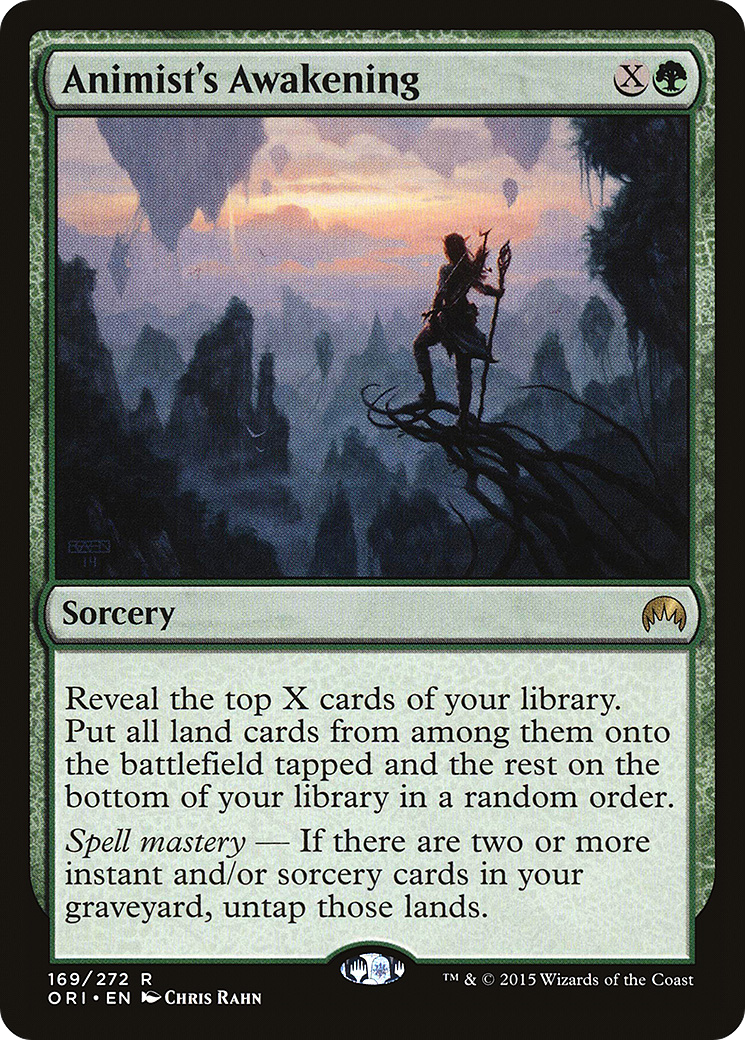 Animist's Awakening (ORI) 169 - WZRD TCG