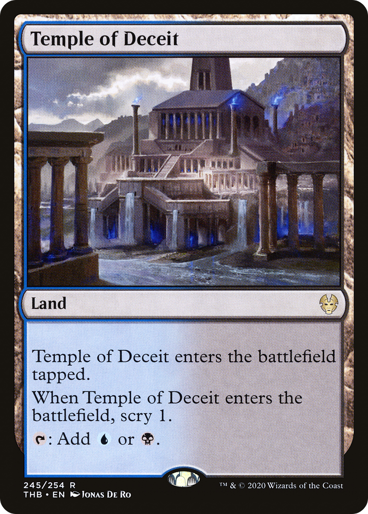 Temple of Deceit (THB) 245 - WZRD TCG