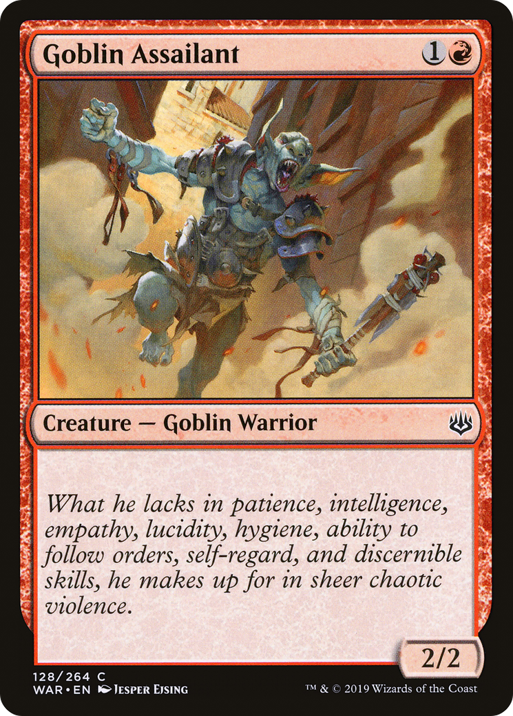 Goblin Assailant (WAR) 128 - WZRD TCG