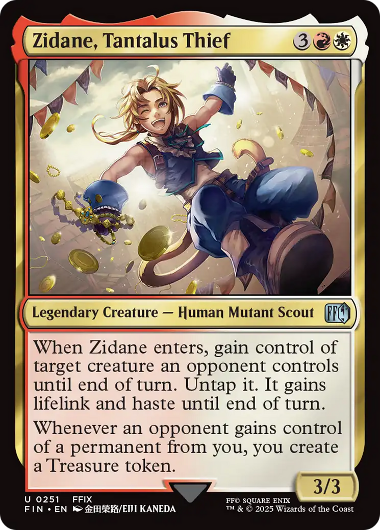 Zidane, Tantalus Thief (FIN) 251