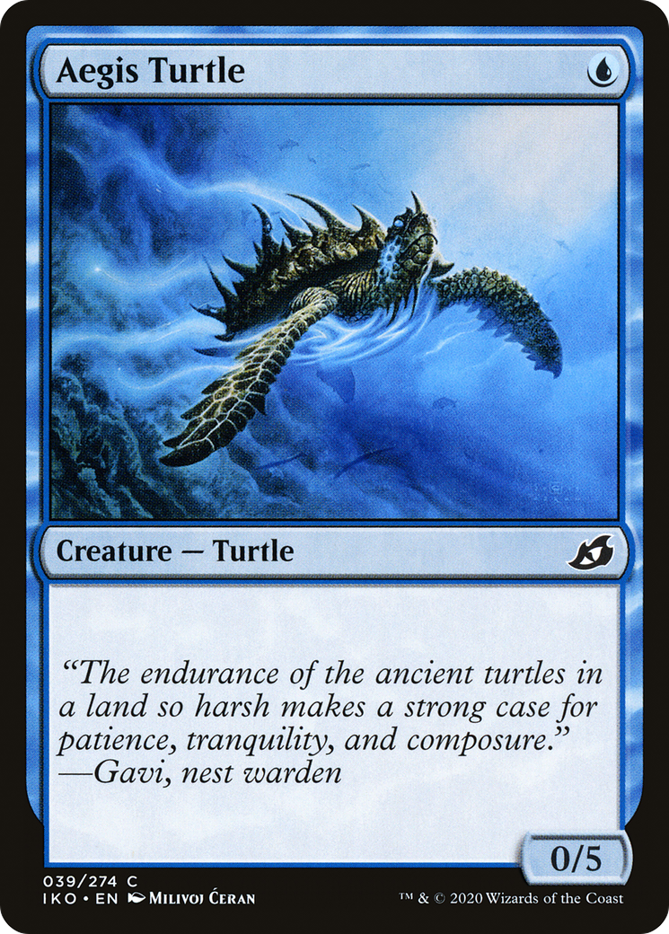 Aegis Turtle (IKO) 39 - WZRD TCG