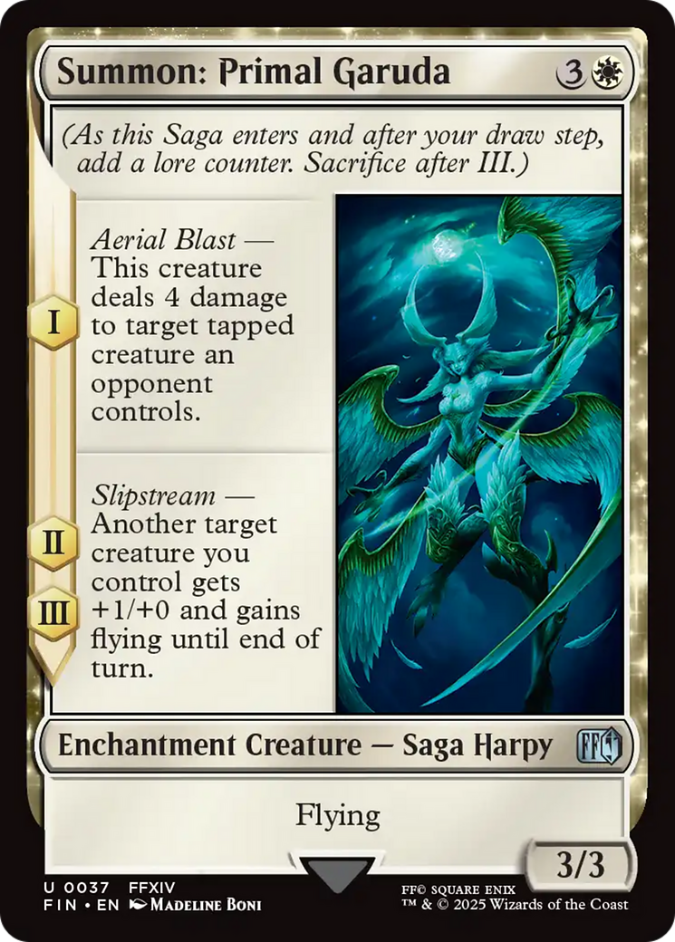 Summon: Primal Garuda (FIN) 37