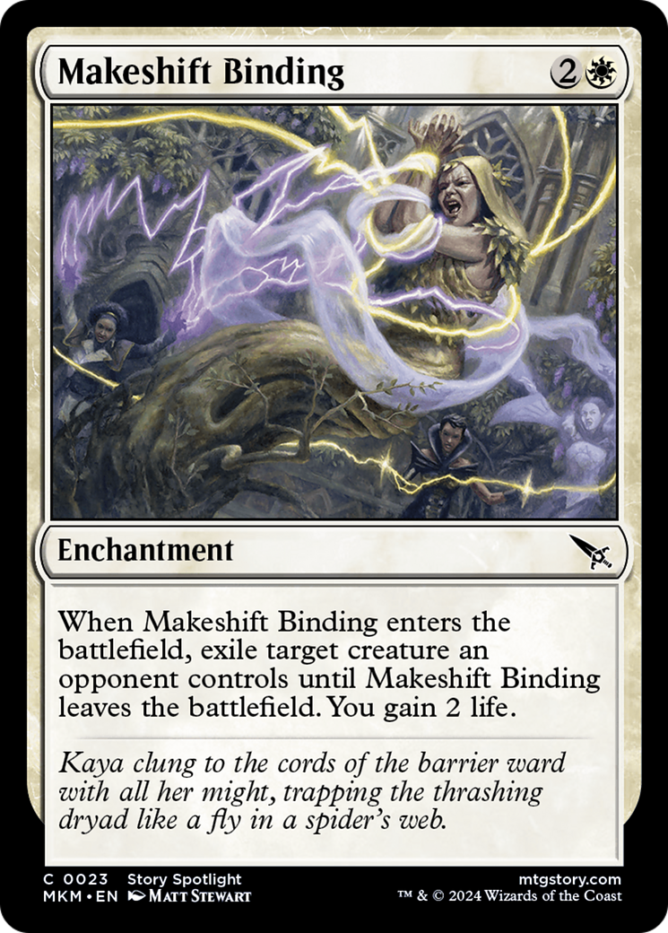 Makeshift Binding (MKM) 23 - WZRD TCG