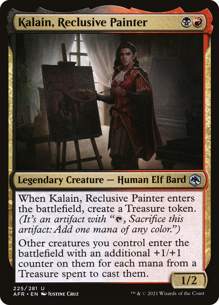 Kalain, Reclusive Painter (AFR) 225 - WZRD TCG