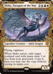 Shiko, Paragon of the Way (TDM) 317 - WZRD TCG