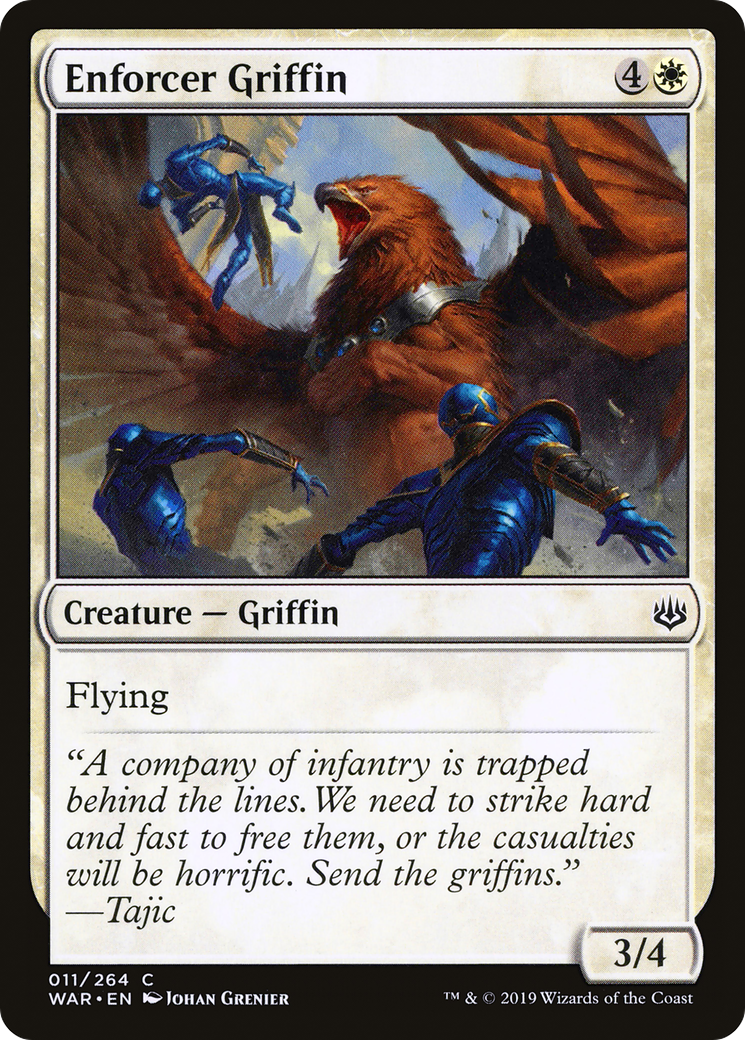 Enforcer Griffin (WAR) 11 - WZRD TCG