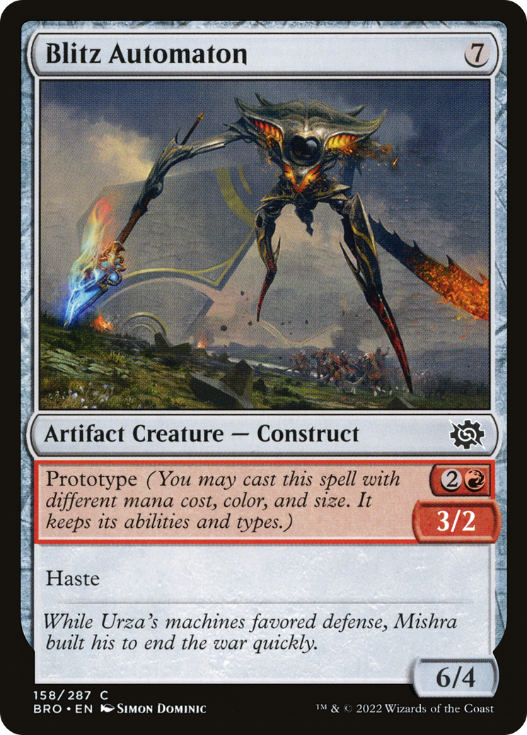 Blitz Automaton (BRO) 158