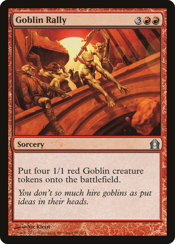 Goblin Rally (RTR) 95 - WZRD TCG