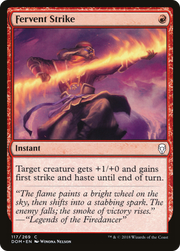 Fervent Strike (DOM) 117 - WZRD TCG