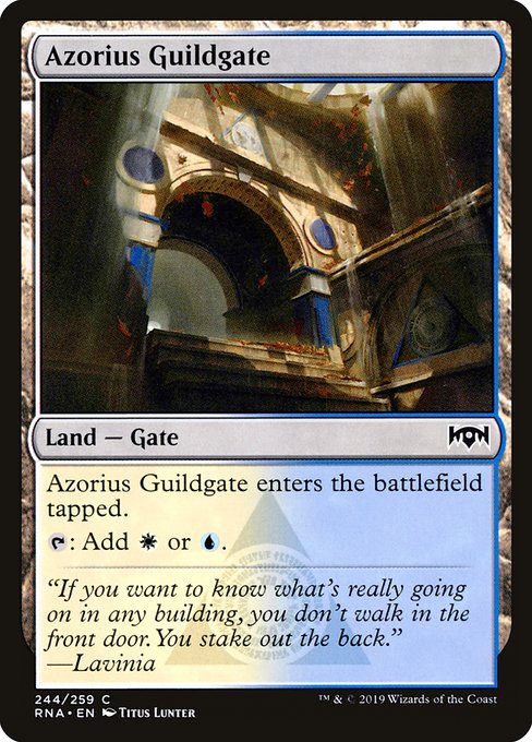 Azorius Guildgate front