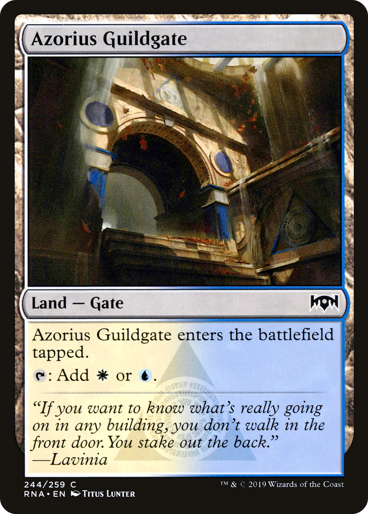 Azorius Guildgate (RNA) 244 - WZRD TCG