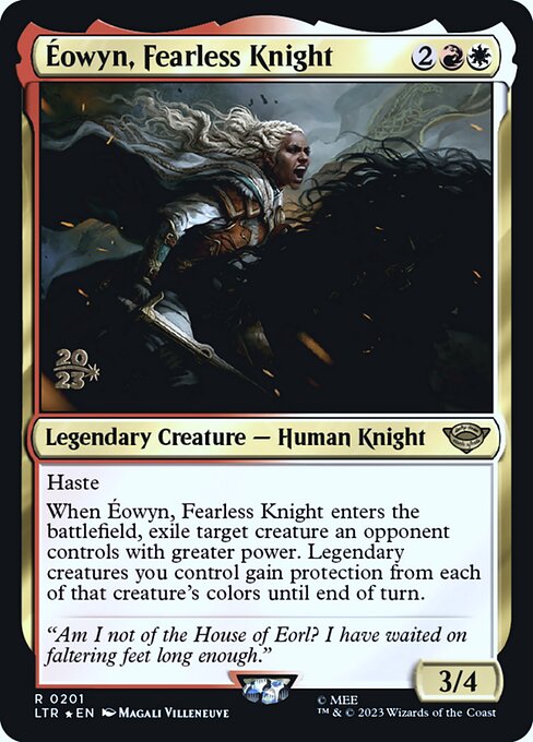 Éowyn, Fearless Knight front