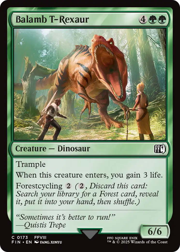 Balamb T-Rexaur (FIN) 173 - WZRD TCG