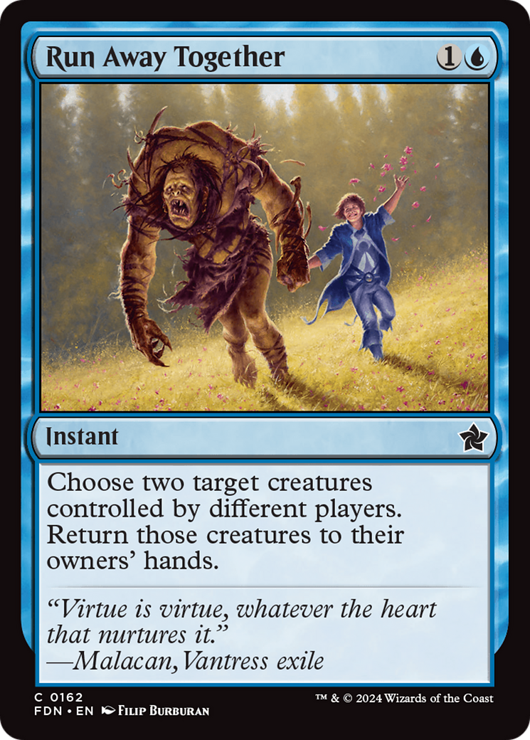 Run Away Together (FDN) 162 - WZRD TCG