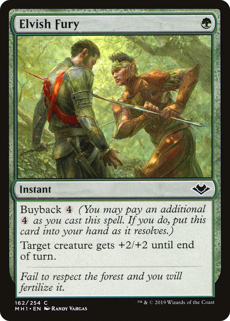 Elvish Fury (MH1) 162