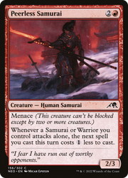 Peerless Samurai (NEO) 156 - WZRD TCG
