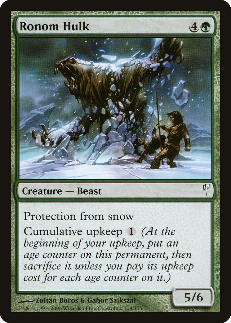 Ronom Hulk (CSP) 119 - WZRD TCG