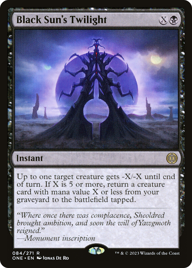 Black Sun's Twilight (ONE) 84 - WZRD TCG