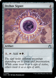 Orzhov Signet (RVR) 263 - WZRD TCG