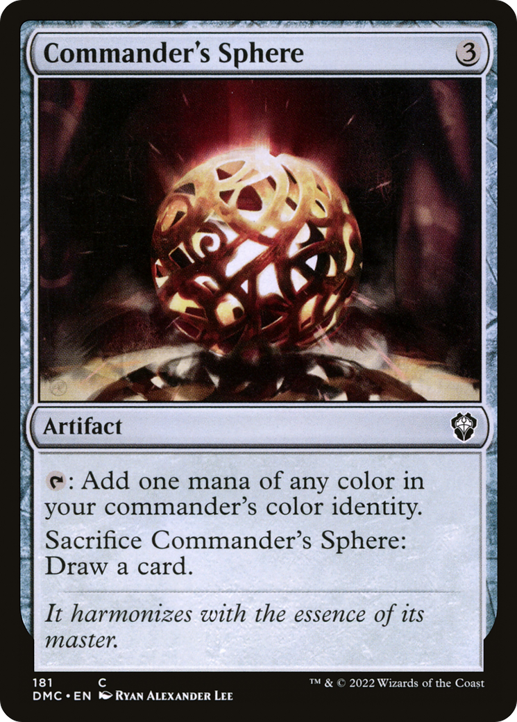 Commander's Sphere (DMC) 181 - WZRD TCG