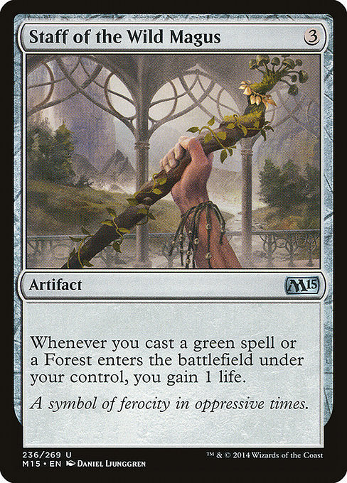 Staff of the Wild Magus front
