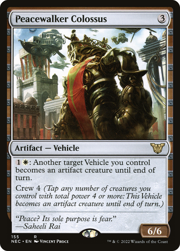 Peacewalker Colossus (NEC) 155 - WZRD TCG