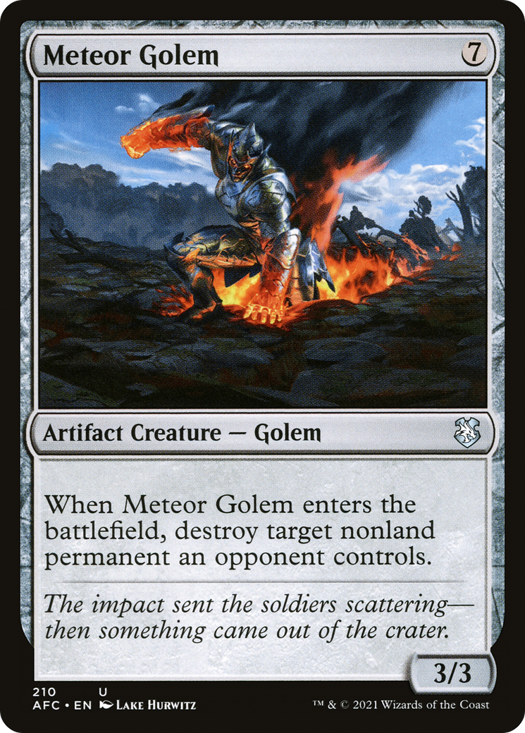 Meteor Golem (AFC) 210